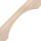 Ekena Millwork 3 1/2"W x 20"D x 20"H Legacy Smooth Knee Brace, Douglas Fir BRC04X20X20LEC00SDF - alternate 3